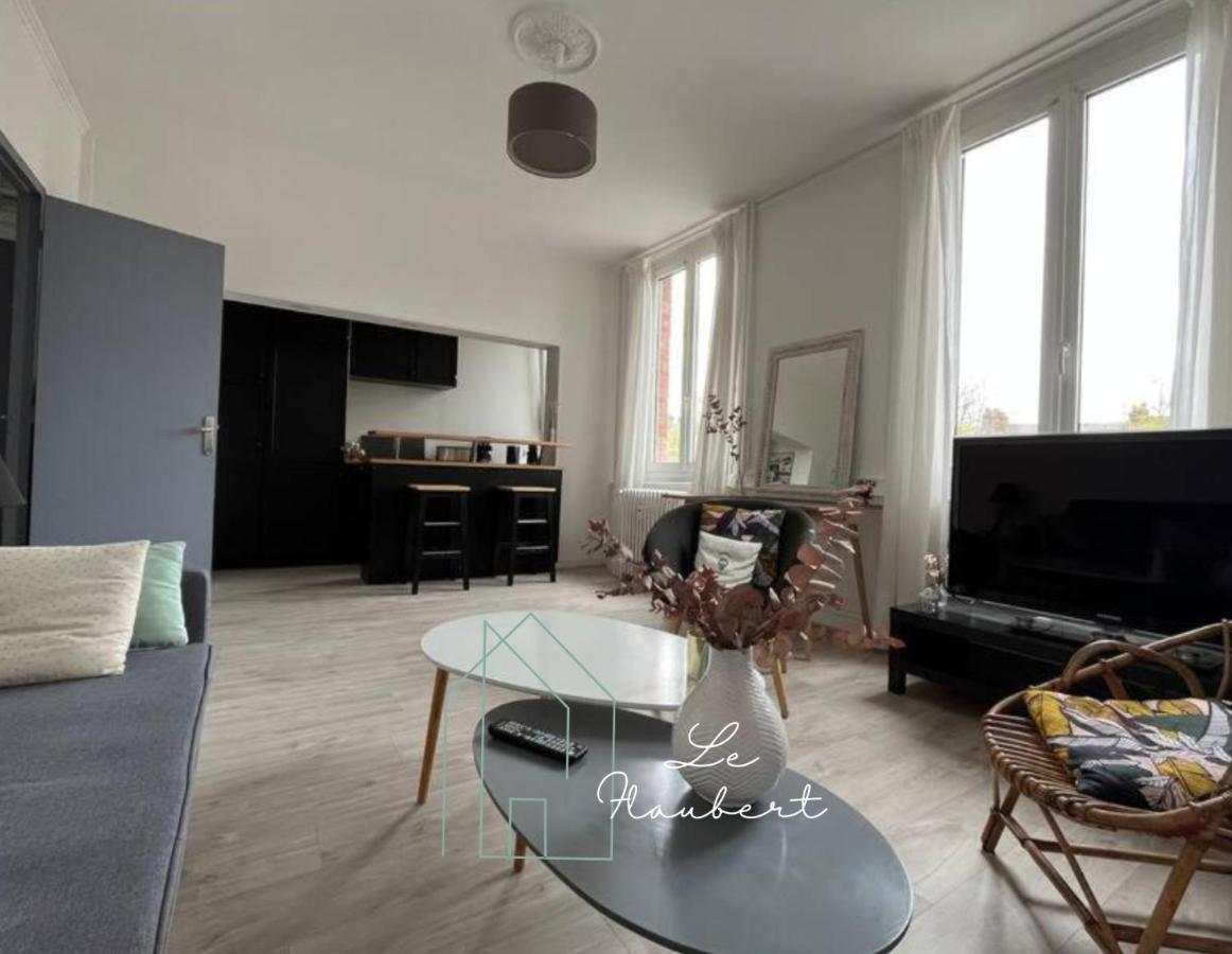 Le Flaubert, Appartement Et Parking En Centre Ville Руан Екстериор снимка